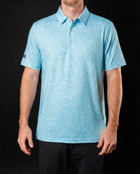 Sunday Swagger-PACIFIC BLEU polo