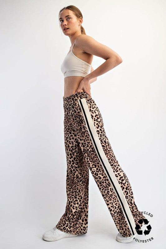 Animal Printed Butter Soft Straight Pant