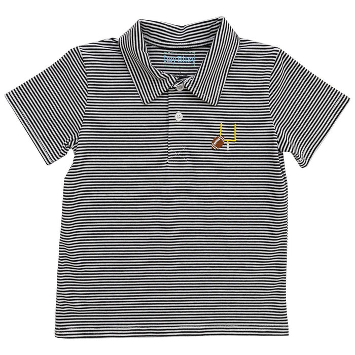 Itsy Bitsy Game Day Polo- Black