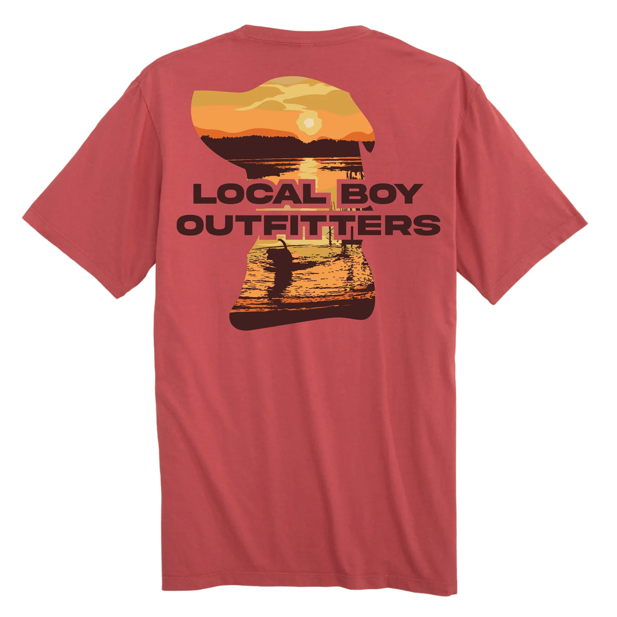 Local Boy-Lab and Lake T-Shirt