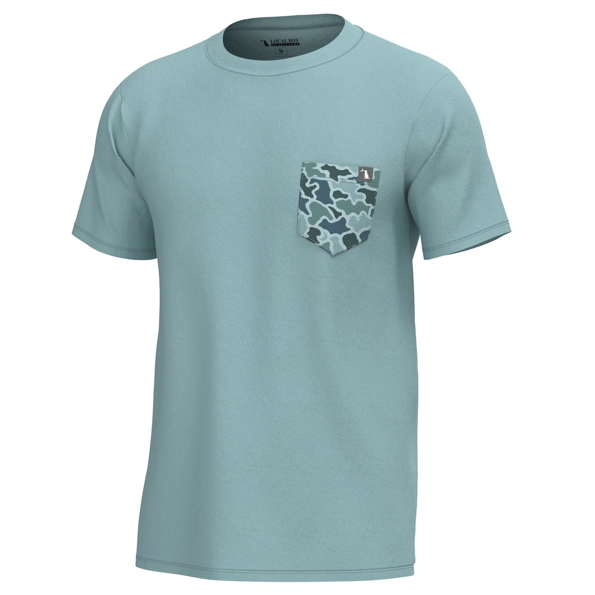 Local Boy-Youth S/S Heather-Blend Crew