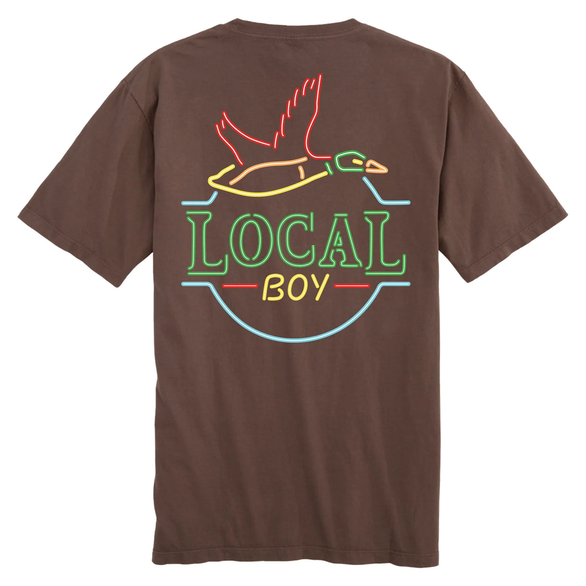 Local Boy - Neon Duck Latte T-Shirt
