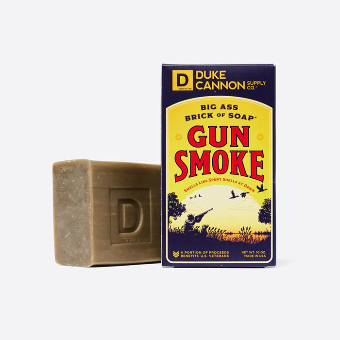 Duke Cannon - BIG ASS BRICK OF SOAP - GUN SMOKE