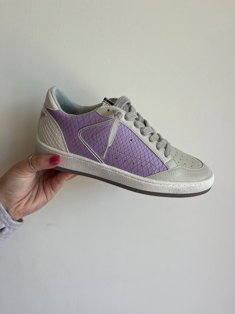 ShuShop Park Sneakers Lilac Snake