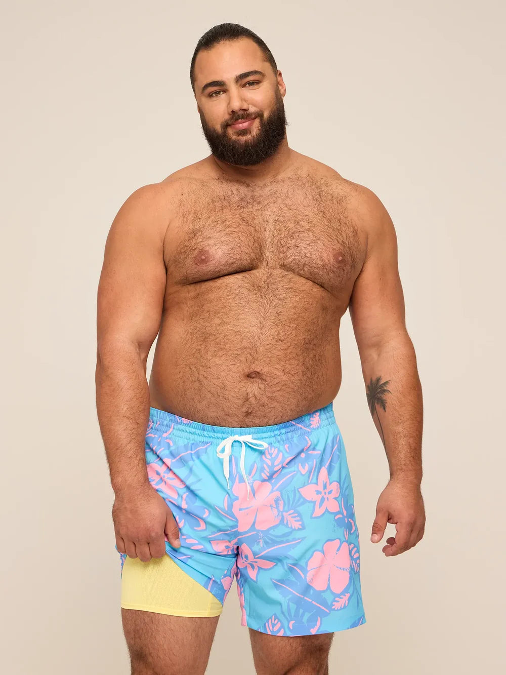 Chubbies The Baja Breezies - Blue 7" (Classic Lined Swim Trunk)