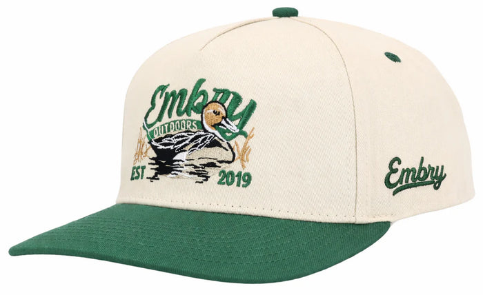 EMBRY OUTDOORS CREAM/GREEN - SPRIG