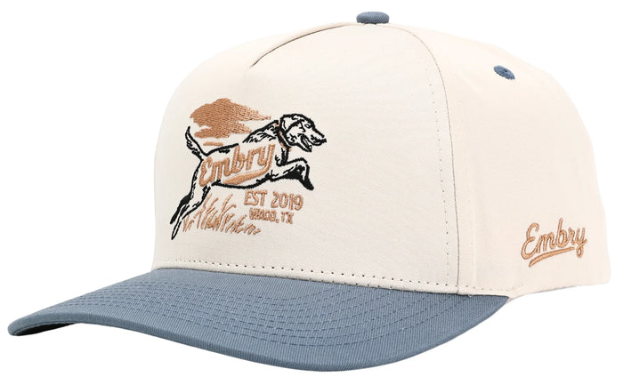 EMBRY OUTDOORS CREAM/BLUE - RETRIEVER