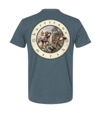 Hurricane Marsh-UNCLE MARVIN TEE - BLUE