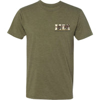 Hurricane Marsh-SPRING RIVALRY TEE - HEATHER OLIVE