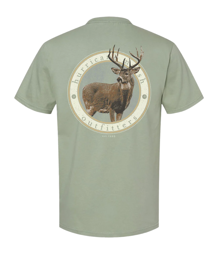 Hurricane Marsh-TROPHY BUCK TEE - SAGE