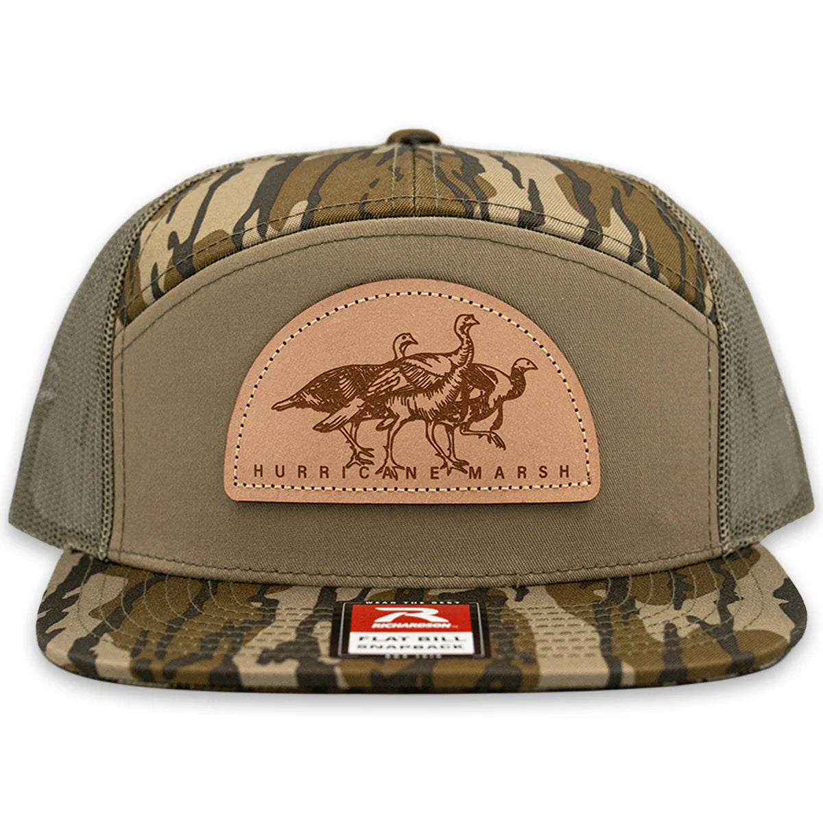 Hurricane Marsh- TRES PAVOS TURKEY RICHARDSON 7 PANEL - MOSSY OAK BOTTOMLAND
