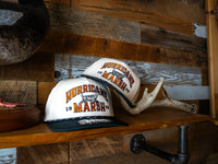 Hurricane Marsh- RUTTIN' BUCK PRO-STYLE HAT - OFFWHITE/BLACK