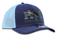Hurricane Marsh- THE BASS RICHARDSON 112 HAT - CHARCOAL/WHITE