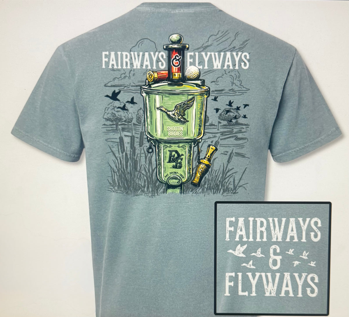 Fairways & Flyways Clean Shell Ice Blue