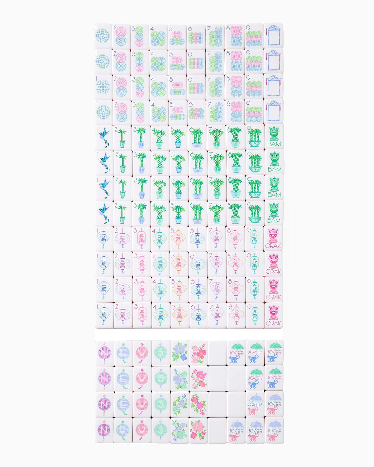 Oh My Majong-Luminaire Mahjong Tiles
