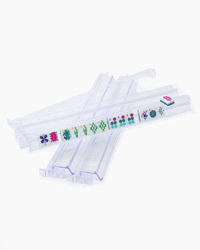 Oh My Majong-Clear Acrylic Rack & Pushers