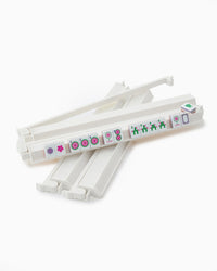 Oh My Majong-White Acrylic Rack & Pusher Set