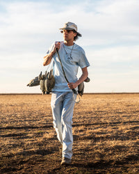 Dirty Marsh-Marshall on Da Green Tee | Chambray