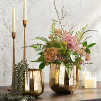 Gold Candlesticks
14.25"H