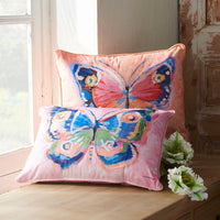 Raz 18" Springtime Flutter Pillow
