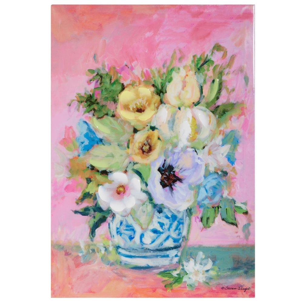 Raz 18" Wildflower Bouquet Wall Art