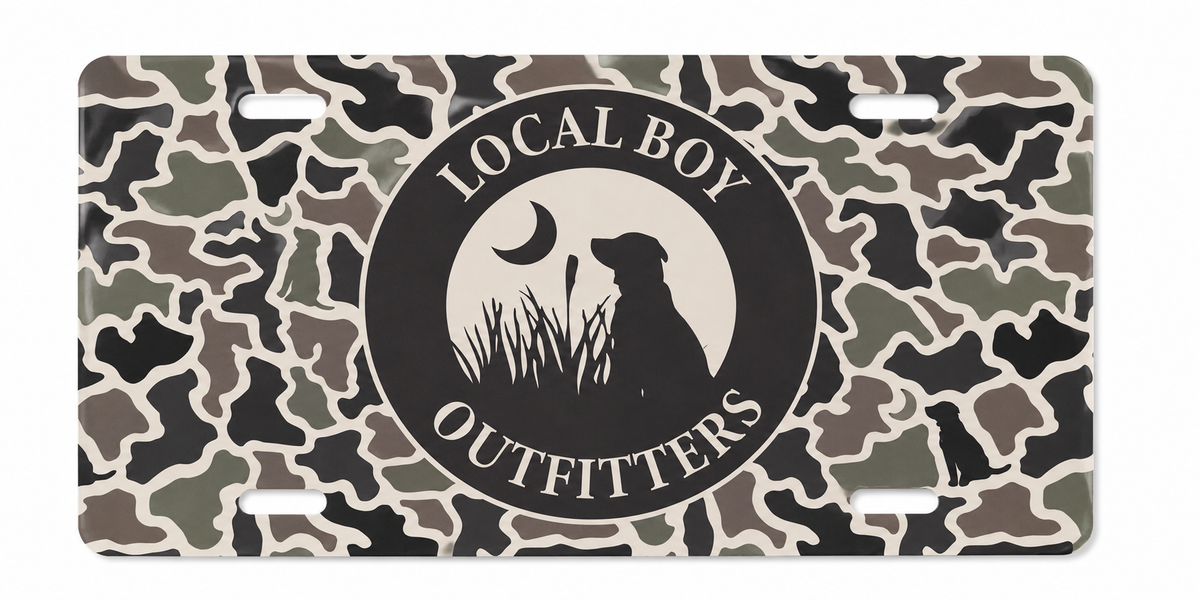 Local Boy-license plate