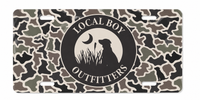 Local Boy-license plate