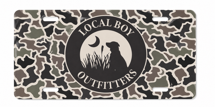 Local Boy-license plate