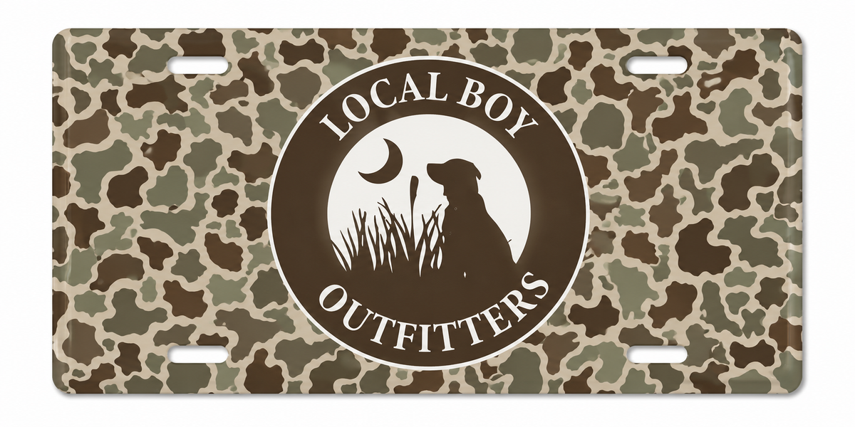 Local Boy-license plate