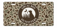 Local Boy-license plate