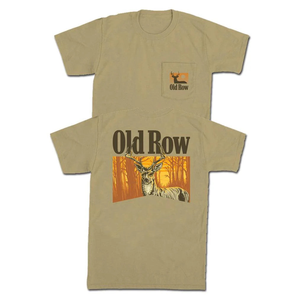 Old Row THE SMOKING BUCK POCKET TEE