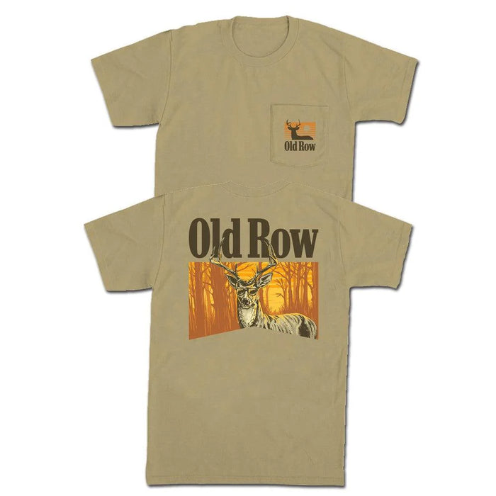 Old Row THE SMOKING BUCK POCKET TEE