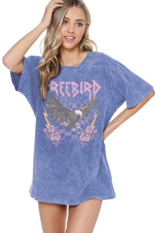 Free Bird Eagle Graphic Tee