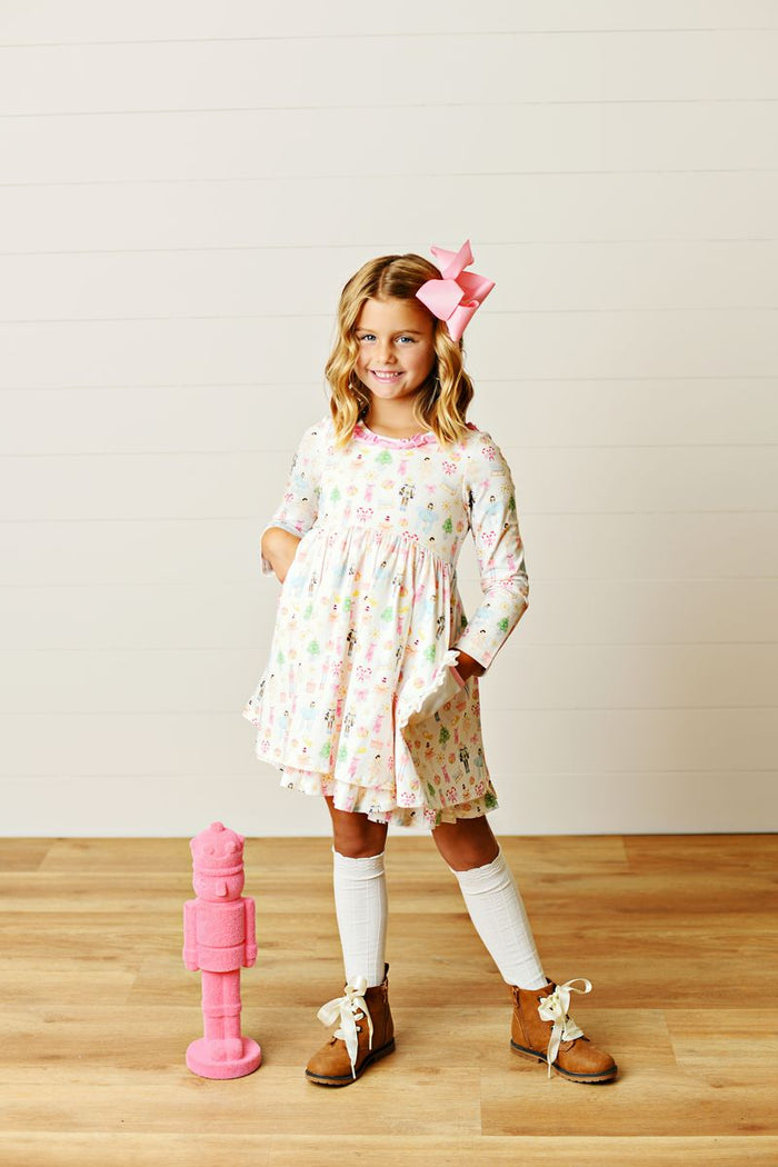 Swoon Baby Embroidery Pocket Dress