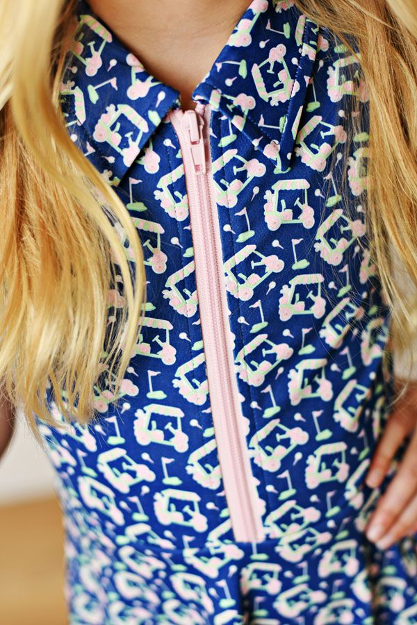 Swoon Baby Golf Cart Collar Tennis Dress