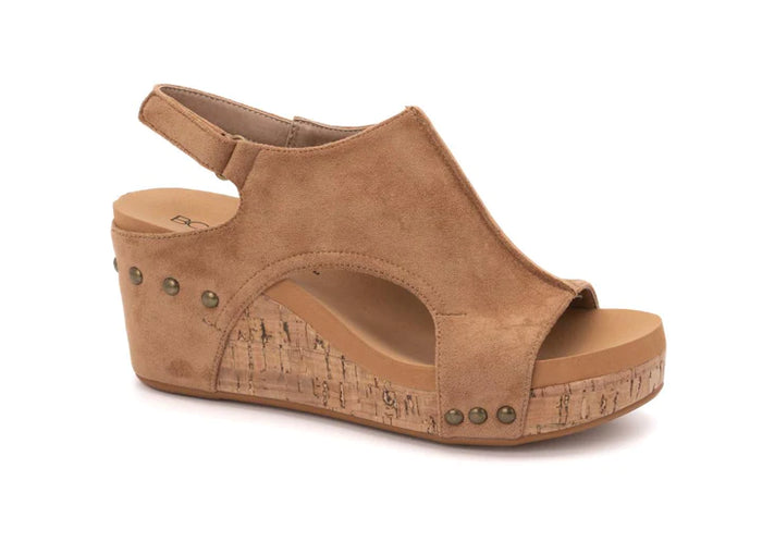 Corkys Carley Camel Suede