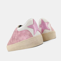 ShuShop Sienna Sneakers Pink Snake