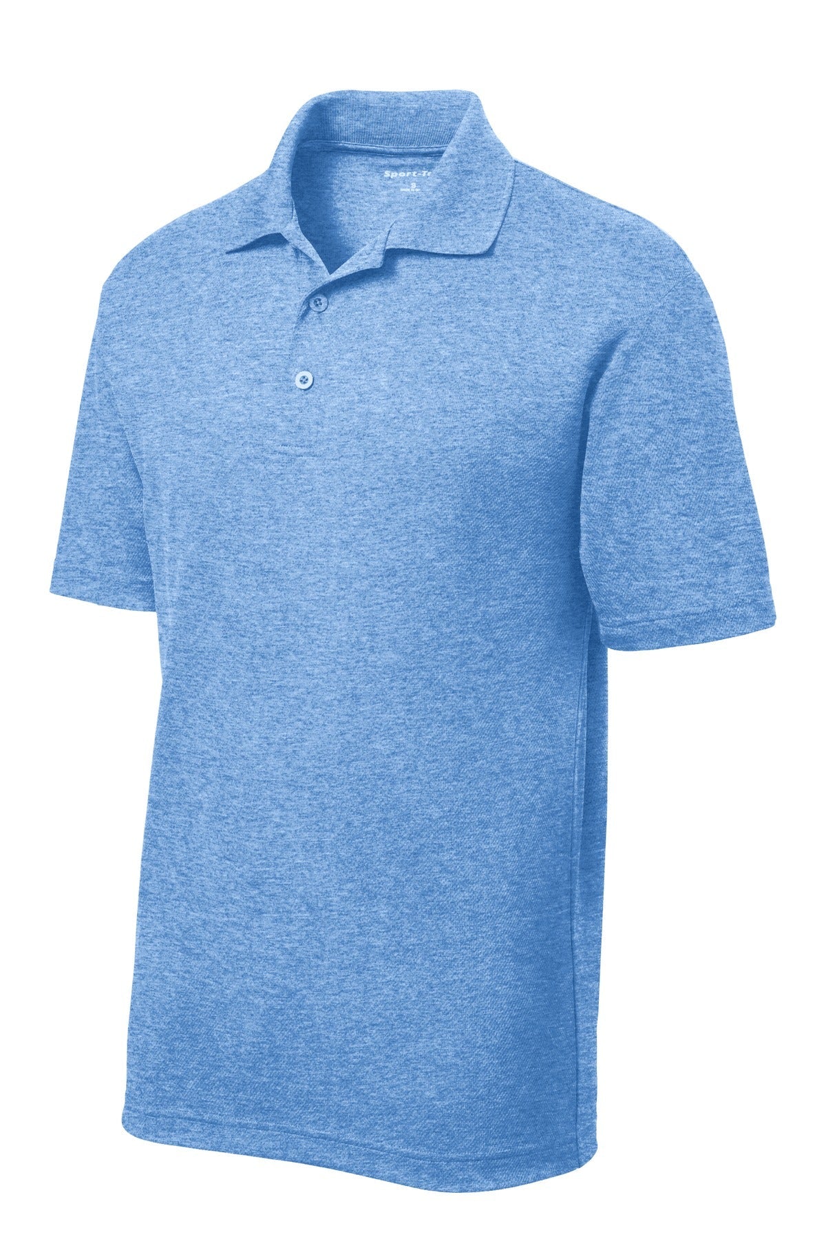 Meripex kids blue heather polo