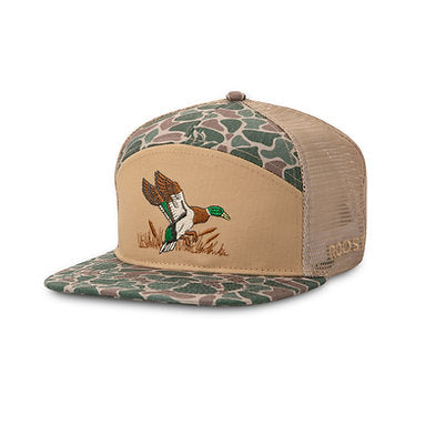 Roost youth 7 Panel 3D Puff Full Color Duck Logo