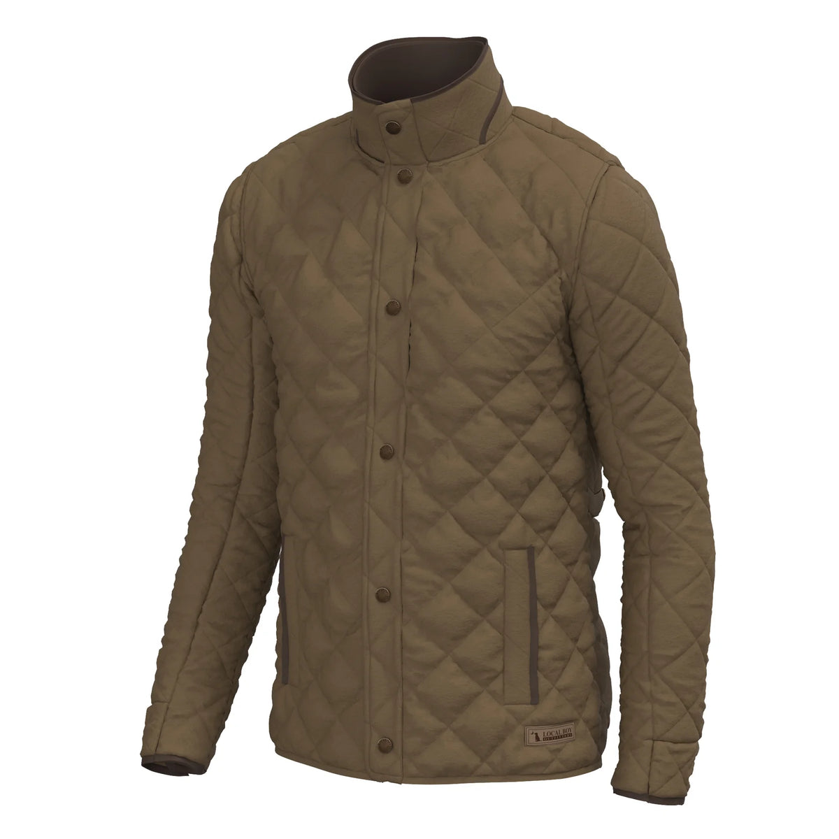 Local Boy-Diamond Quilted Jacket