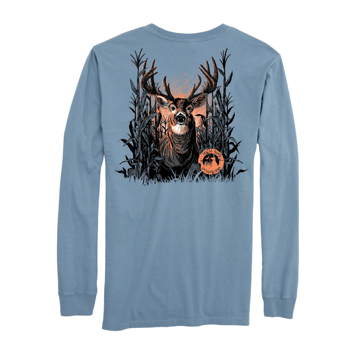Local Boy-Buck Maze Long Sleeve T-Shirt