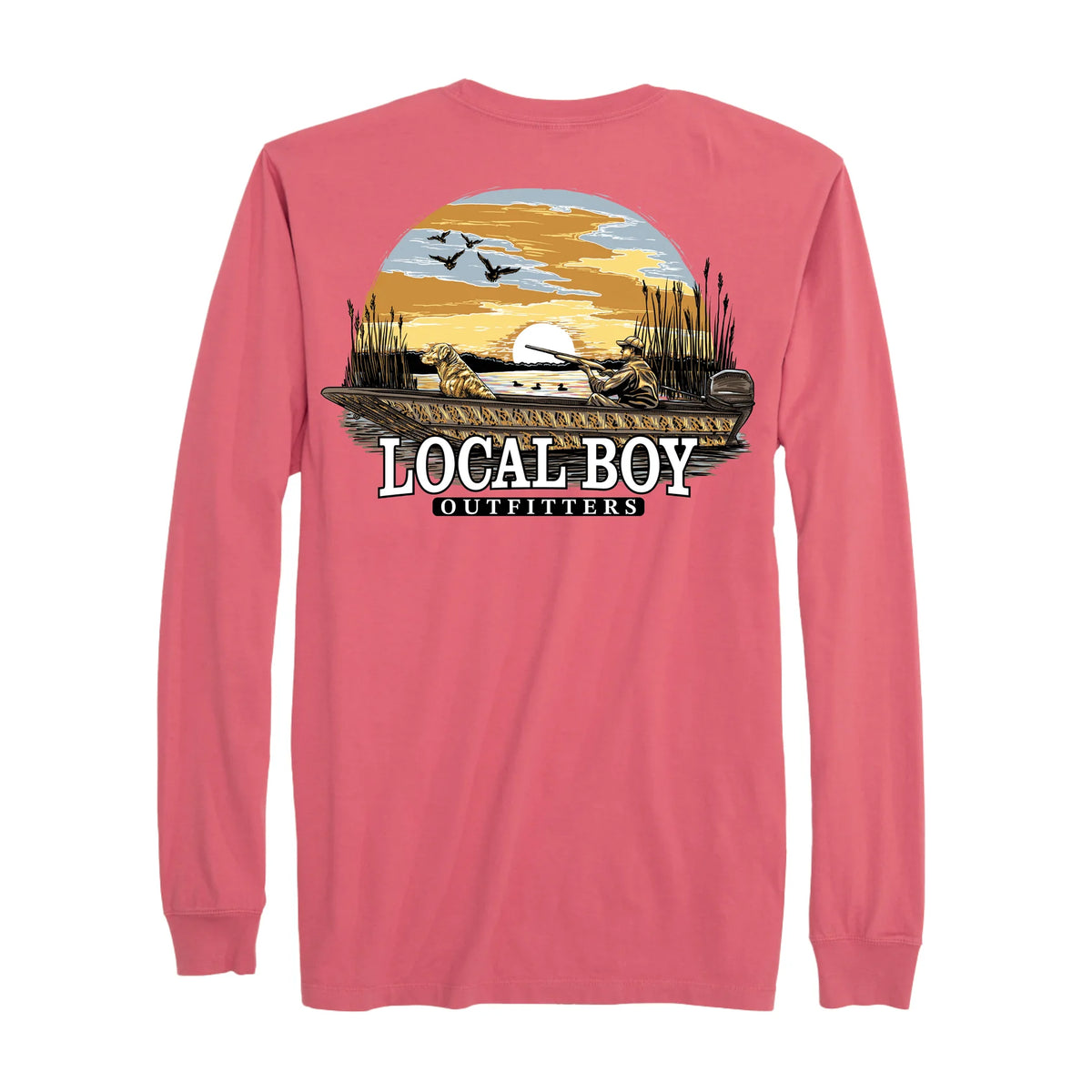Local Boy-Sunset Hunt Long Sleeve T-Shirt