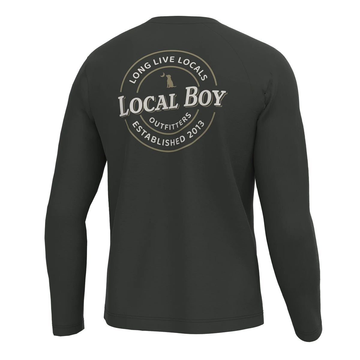 Local Boy Local Standard Long Sleeve Heather Performance Shirt
