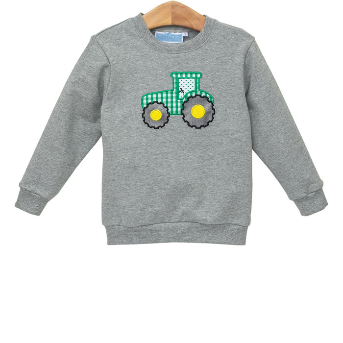Totter Street French Terry Pullover- Tractor