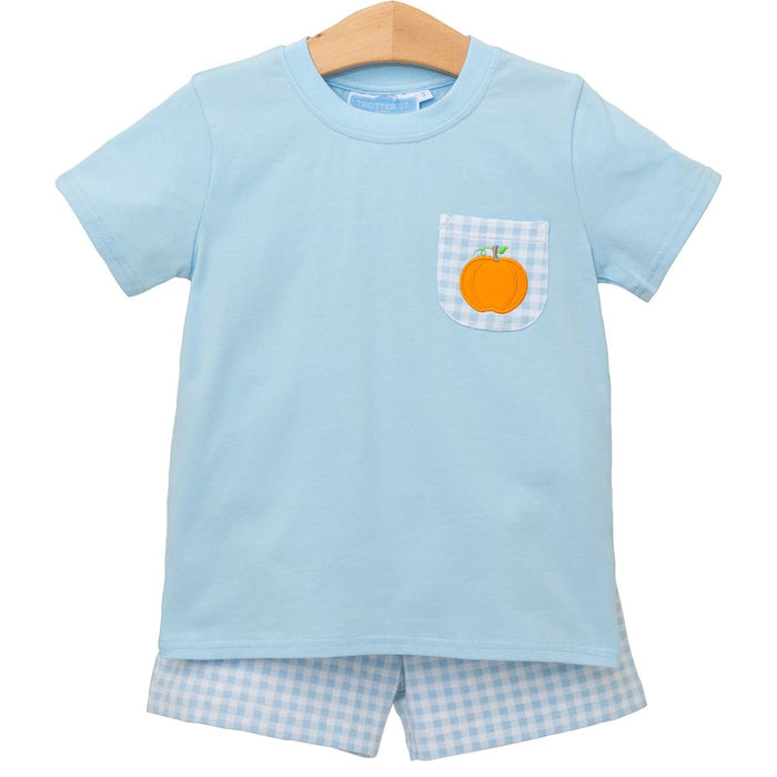 Trotter Street Pumpkin Short Set