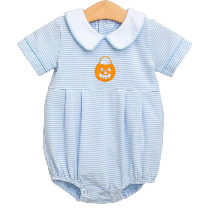 Trotter Street Jack O' Lantern Bubble- Blue