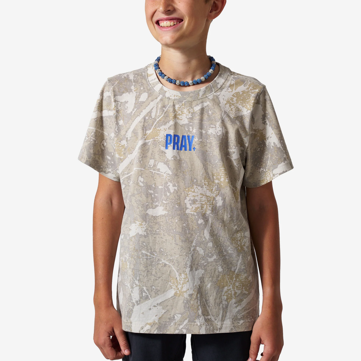 Burlebo- Youth VINTAGE WASHED "PRAY" TEE - YVWTPRAY