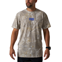 BURLEBO VINTAGE WASHED "PRAY" TEE - YVWTPRAY