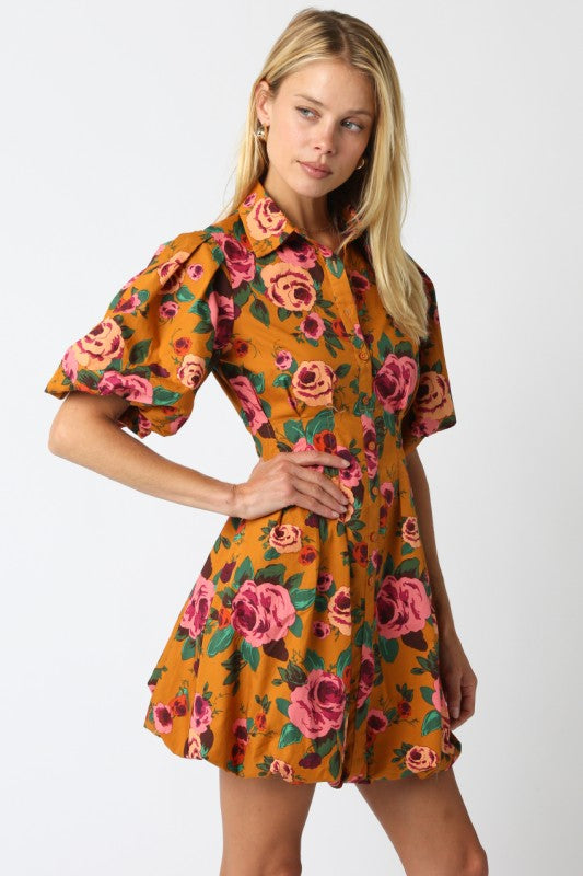 Rubi Floral Bubble Dress