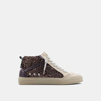 ShuShop Riley Pewter Glitter HighTop Sneakers